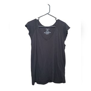 🌻Torrid Women's vneck Black Blouse
